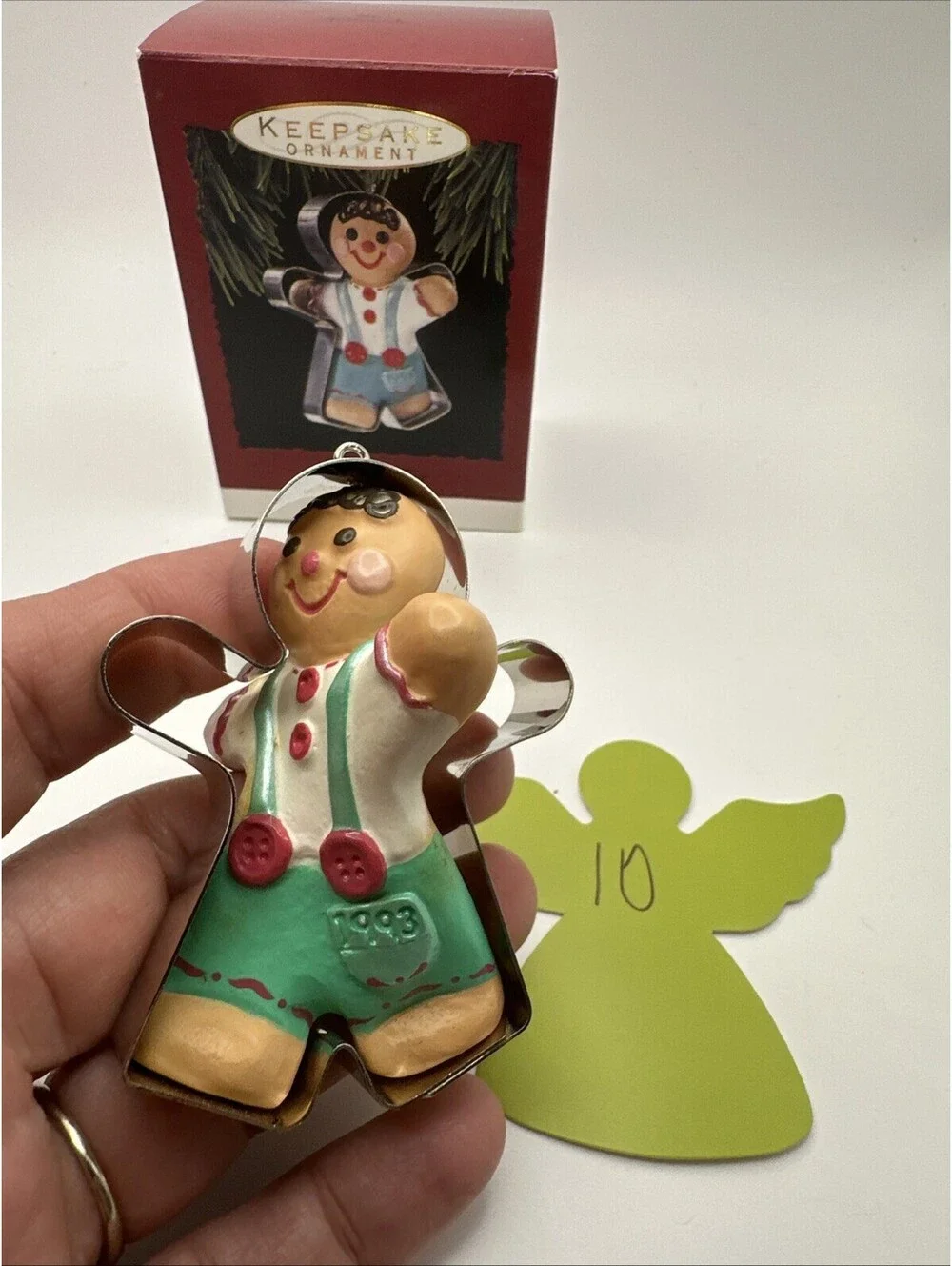 Hallmark Keepsake Gingerbread Person Christmas Ornament Holiday 1993